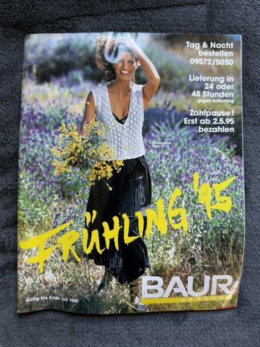 Baur frühling 1995 vintage - frühling,