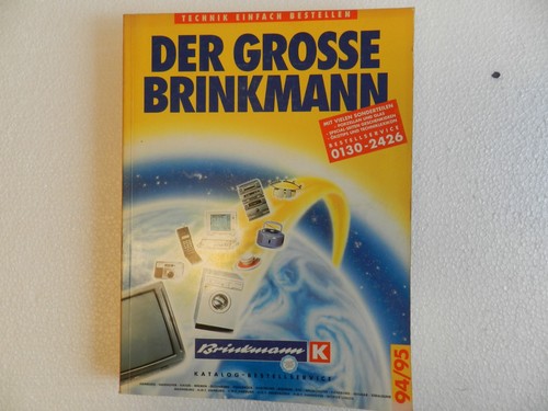 Brinkmann katalog 1994 95 - katalog, ca