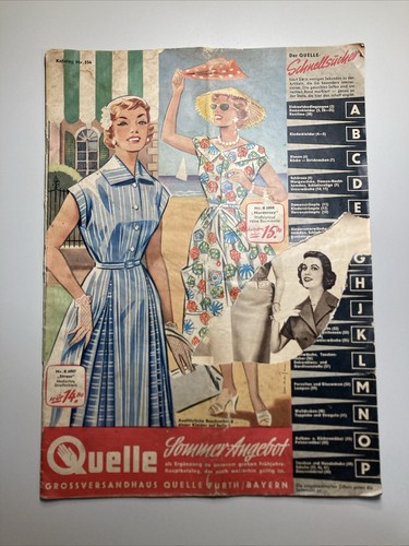 50er jahre quelle katalog nr - ,