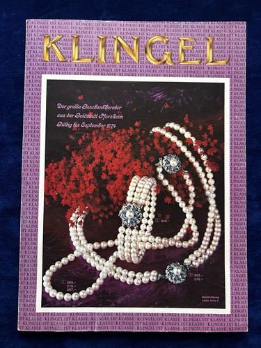 Klingel katalog 1974 - katalog, 1974,