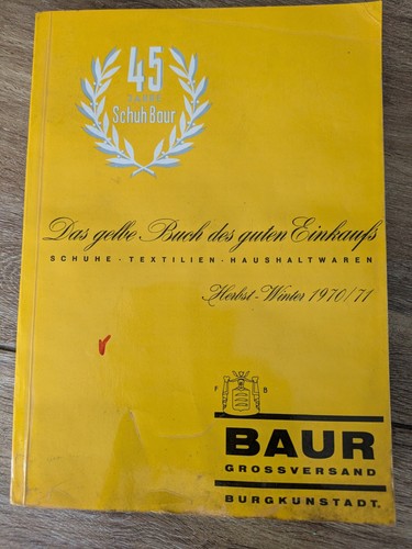 Vintage baur versandhaus - vintage,