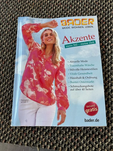 Bader katalog akzente mode - akzente,