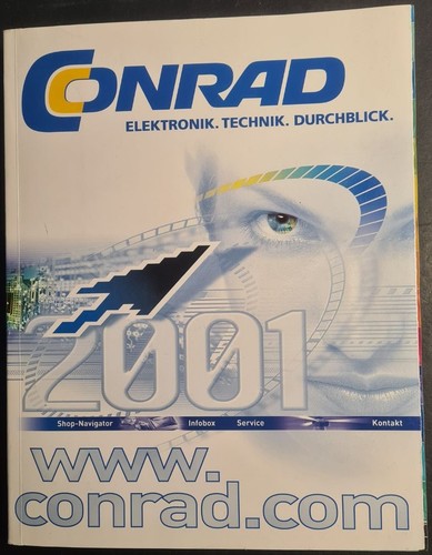 Conrad hauptkatalog 2001 - hauptkatalog, |