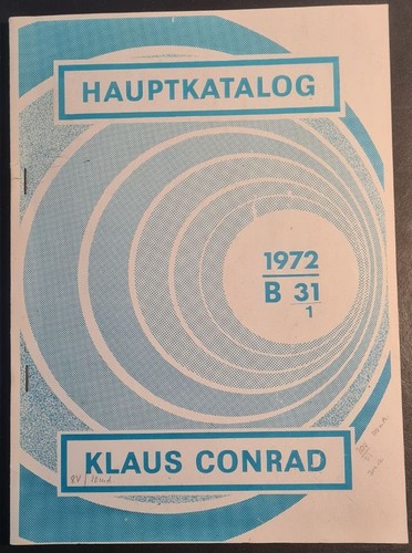 Conrad katalog 1972 - katalog, |
