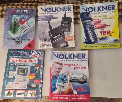 Völkner katalog konvolut - katalog, |