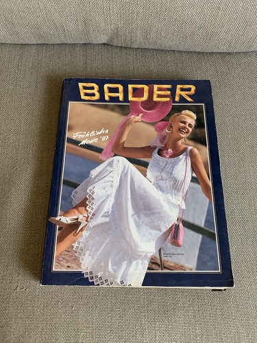 Bader versandhauskatalog 1987 - bader,