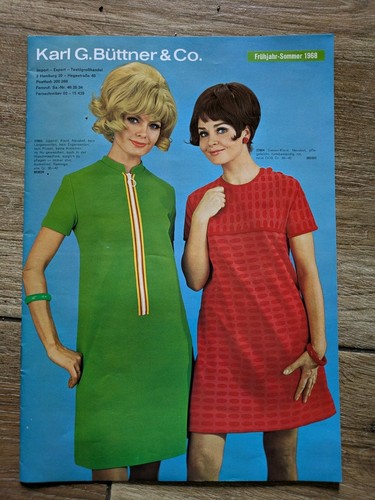Vintage mode katalog prospekt - katalog,