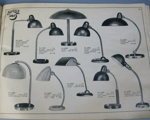 Alter katalog lampen - alter,