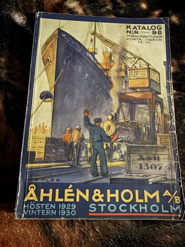 åhlén holm katalog - &,