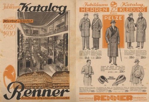 Mode katalog seiten winter - katalog,
