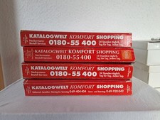4 alte Versandhauskataloge