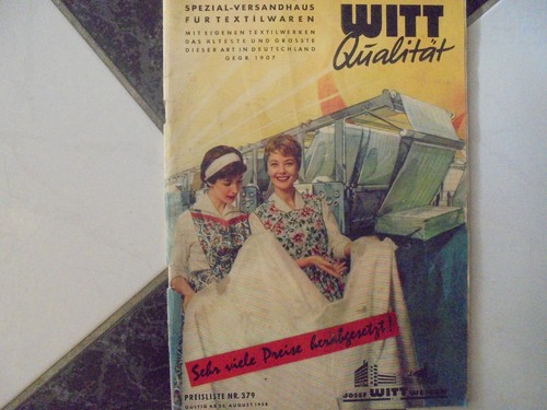 Versandhaus katalog witt - katalog,