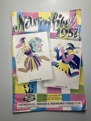 1957 narrenfibel einzinger - 1957,
